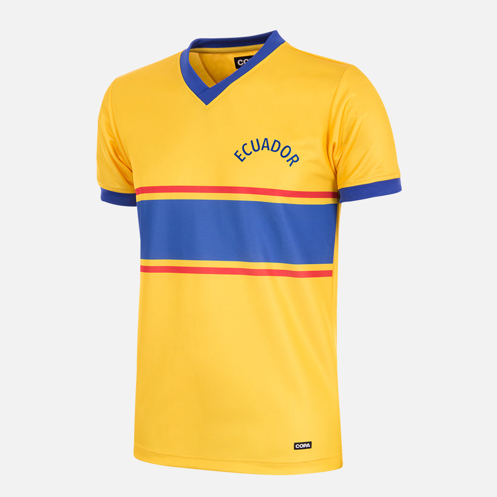 Ecuador 1983 Retro Voetbal Shirt