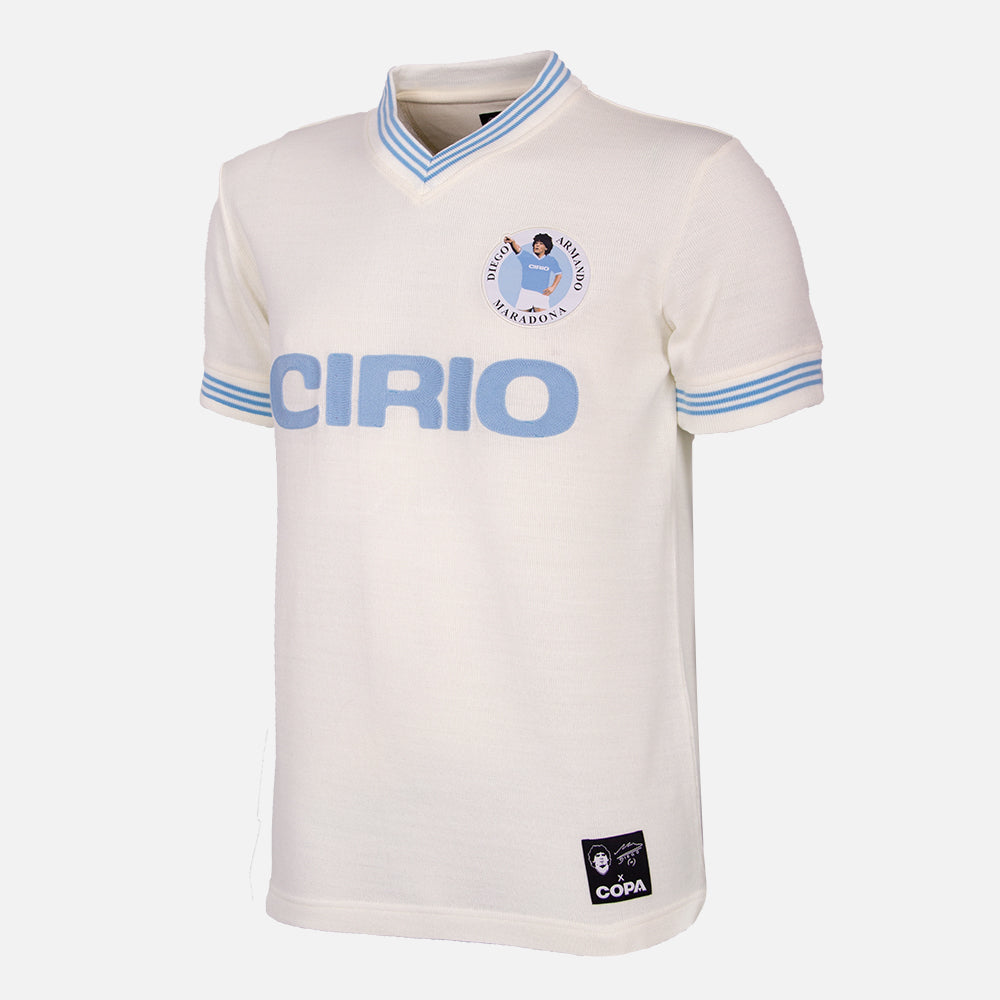 Maradona x COPA Napoli 1984 Away Camiseta de Futbol Retro