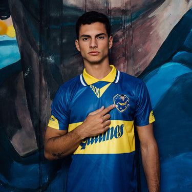 Maradona x COPA Boca Juniors 1995 Retro Fußballtrikot