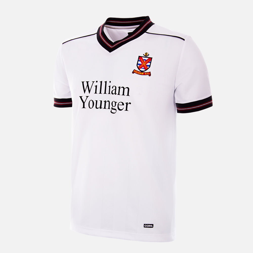Fulham FC 1984 - 85 Retro Voetbal Shirt