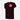 Eintracht Frankfurt 1972 - 73 Retro Football Shirt Black & Red with thin red pinstripes, round collar, and Eintracht eagle crest.