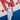 Woman wearing a retro Nacional football shirt with Pinturas Renner sponsor, standing in front of a red, white, and blue mural.
