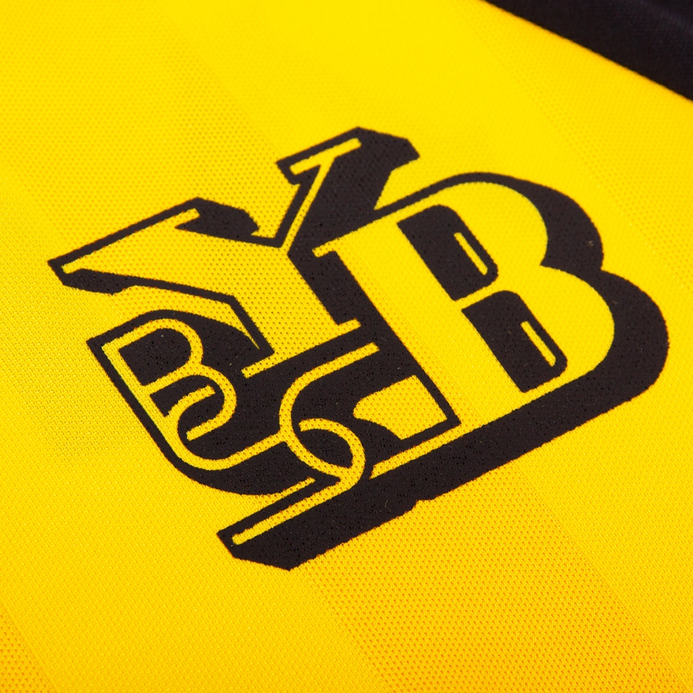 Young Boys Home Maillot de foot 1988 - 1990. Sponsored by Opel Young Boys Home Maillot de foot 1988 - 1990. Sponsored by Opel