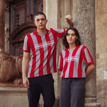 US Cremonese 1983–84 shirt worn by model lifestyle image

