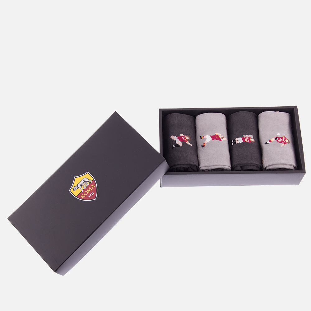 AS Roma Calcetines Casual Set