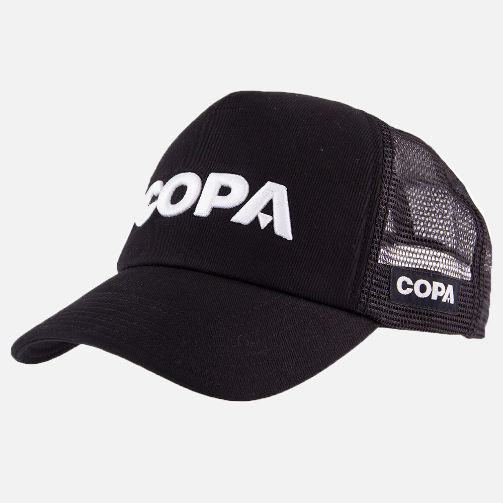 COPA 3D Bianco Logo Cappello Trucker