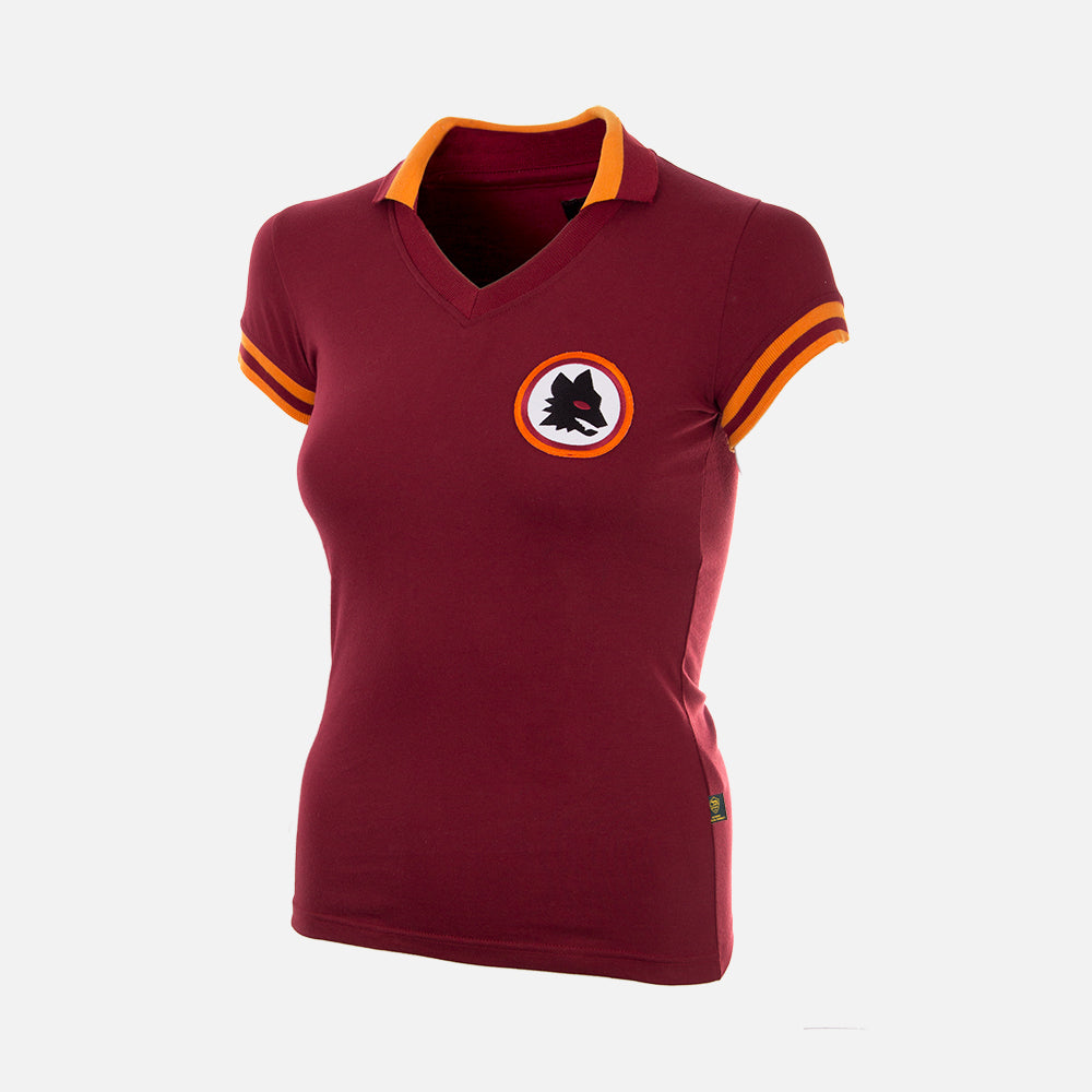 AS Roma 1978 - 79 Womens Camiseta de Fútbol Retro