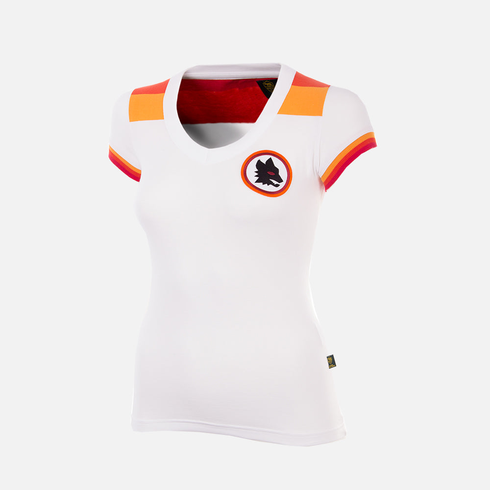 AS Roma 1978 - 79 Away Womens Camiseta de Fútbol Retro