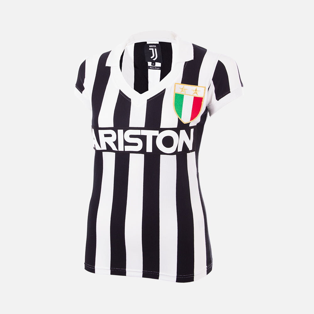 Juventus FC 1984 - 85 Womens Retro Football Shirt
