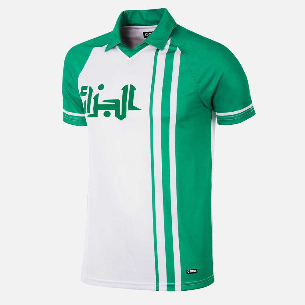 Argelia World Cup 1982 Camiseta de Fútbol Retro