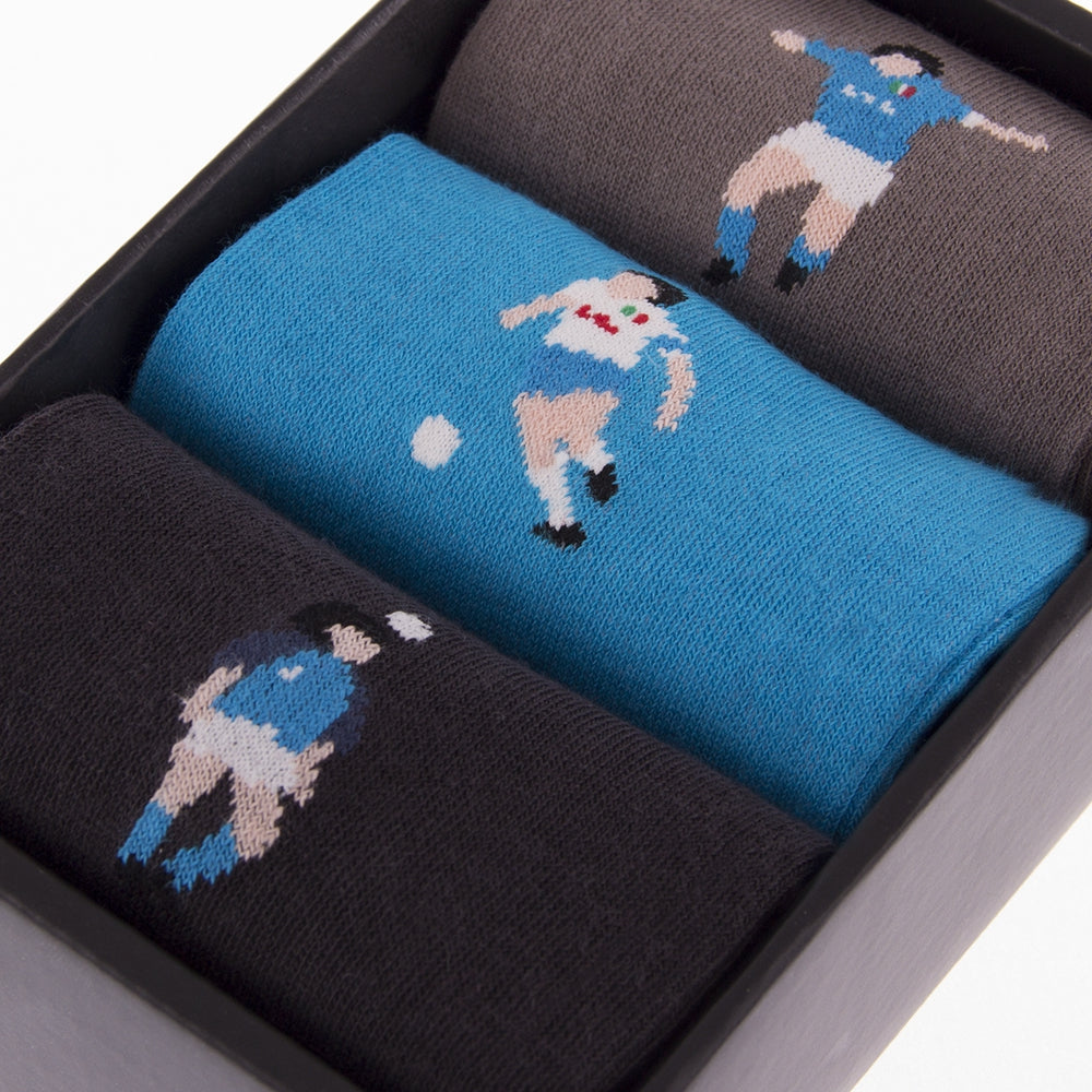 Maradona x COPA Napoli Socks Box Set