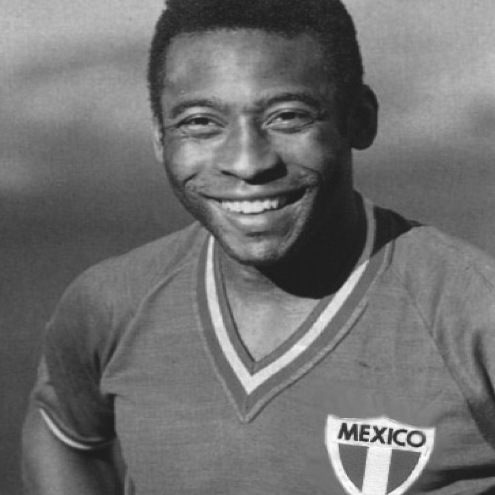 Mexico Pelé 1980's Retro Football Shirt