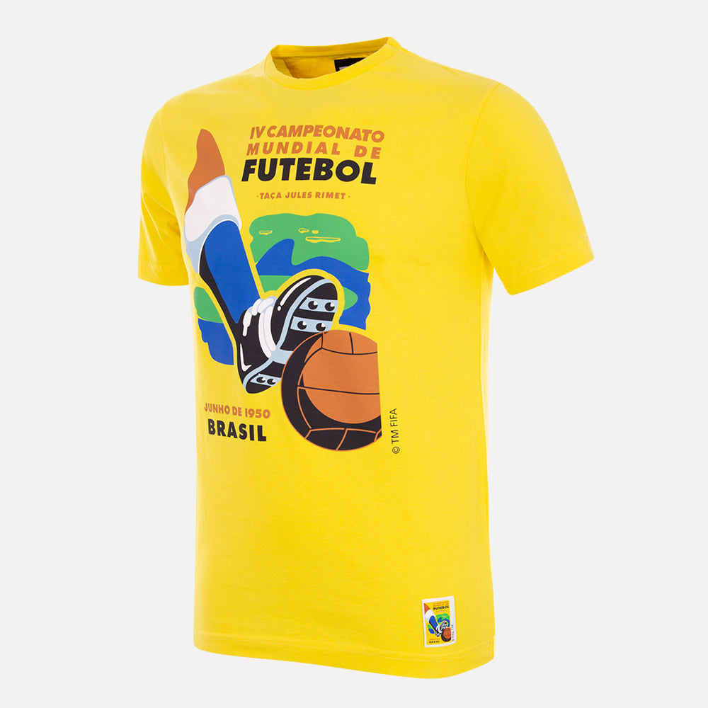 Brasile 1950 World Cup Emblem T-Shirt