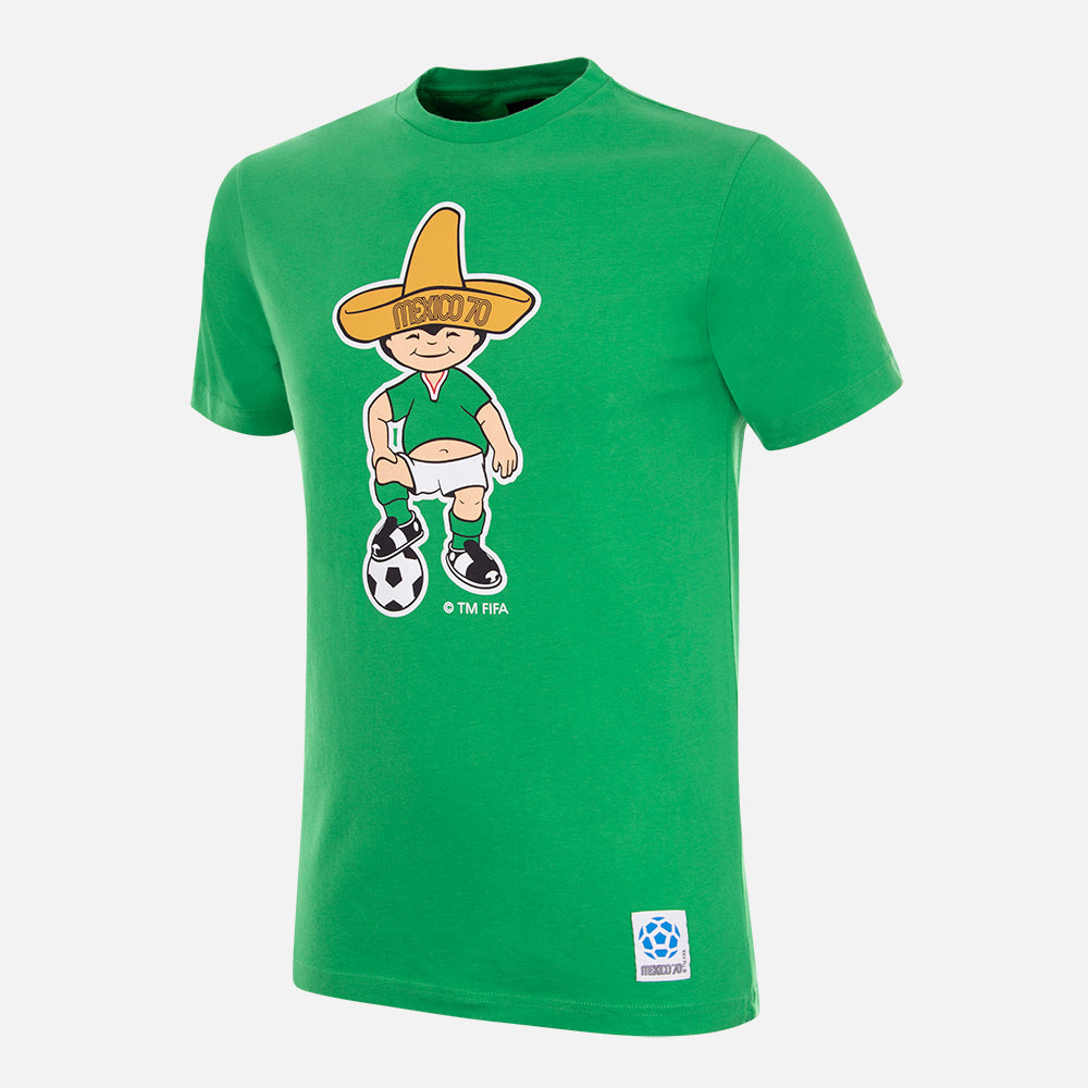 Mexique 1970 World Cup Juanito Mascot T-Shirt