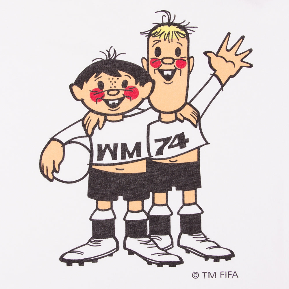 Image Mascotte TIP & TAP # 62 PANINI World Cup Munich 74 München Sticker Dos NM Image Mascotte TIP & TAP # 62 PANINI World Cup Munich 74 München Sticker Dos NM