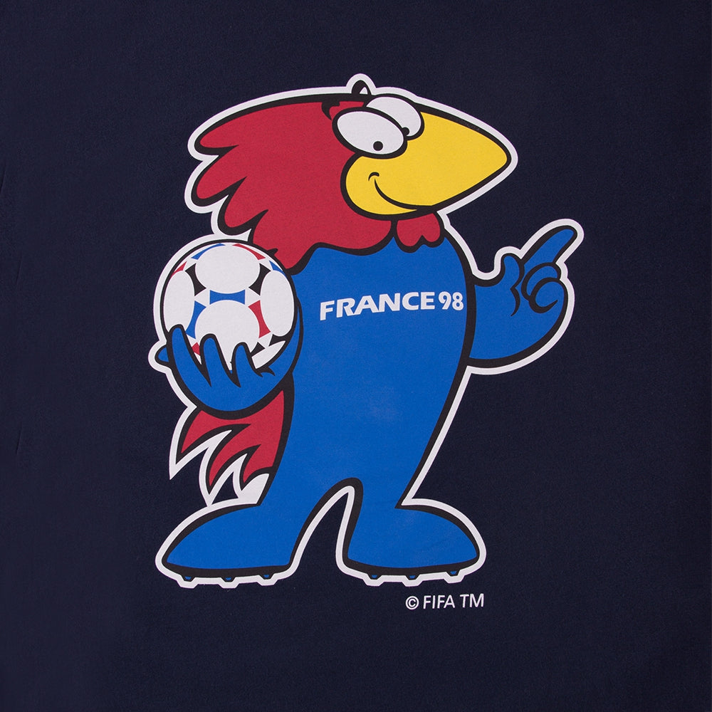 Frankrijk 1998 World Cup Footix Mascot T-Shirt