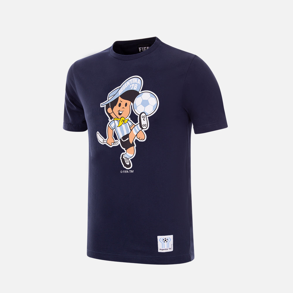 Argentinië 1978 World Cup Gauchito Mascot Kids T-Shirt