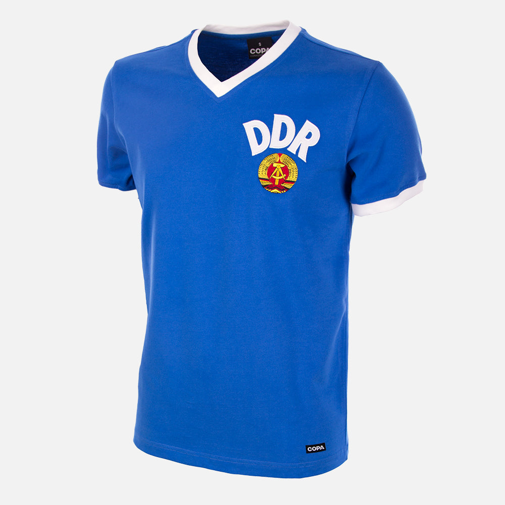 DDR World Cup 1974 Camiseta de Fútbol Retro