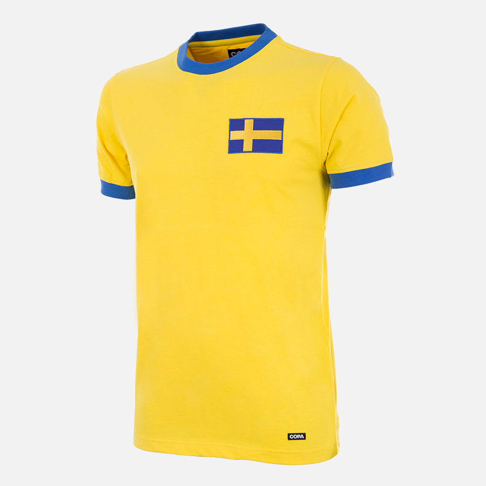 Zweden 1970's Retro Voetbal Shirt