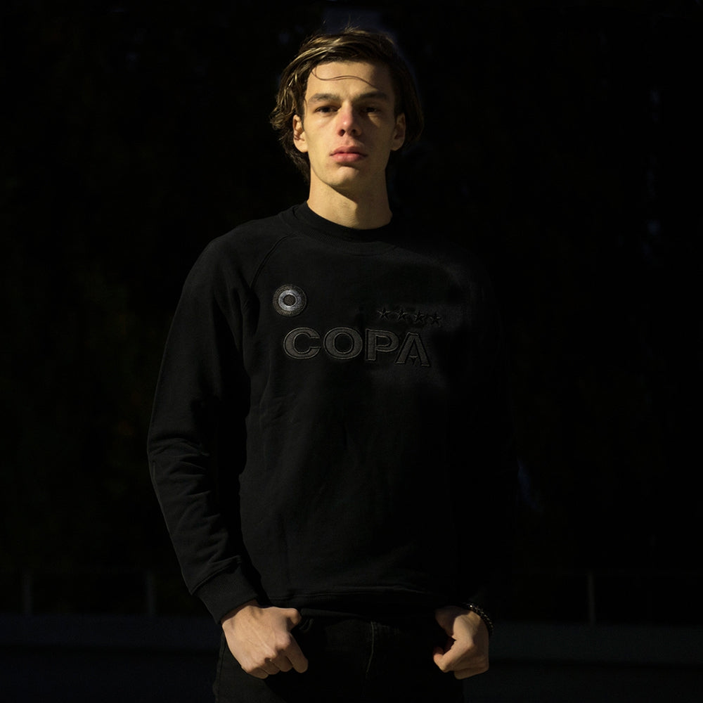 COPA All Black Logo Sweater