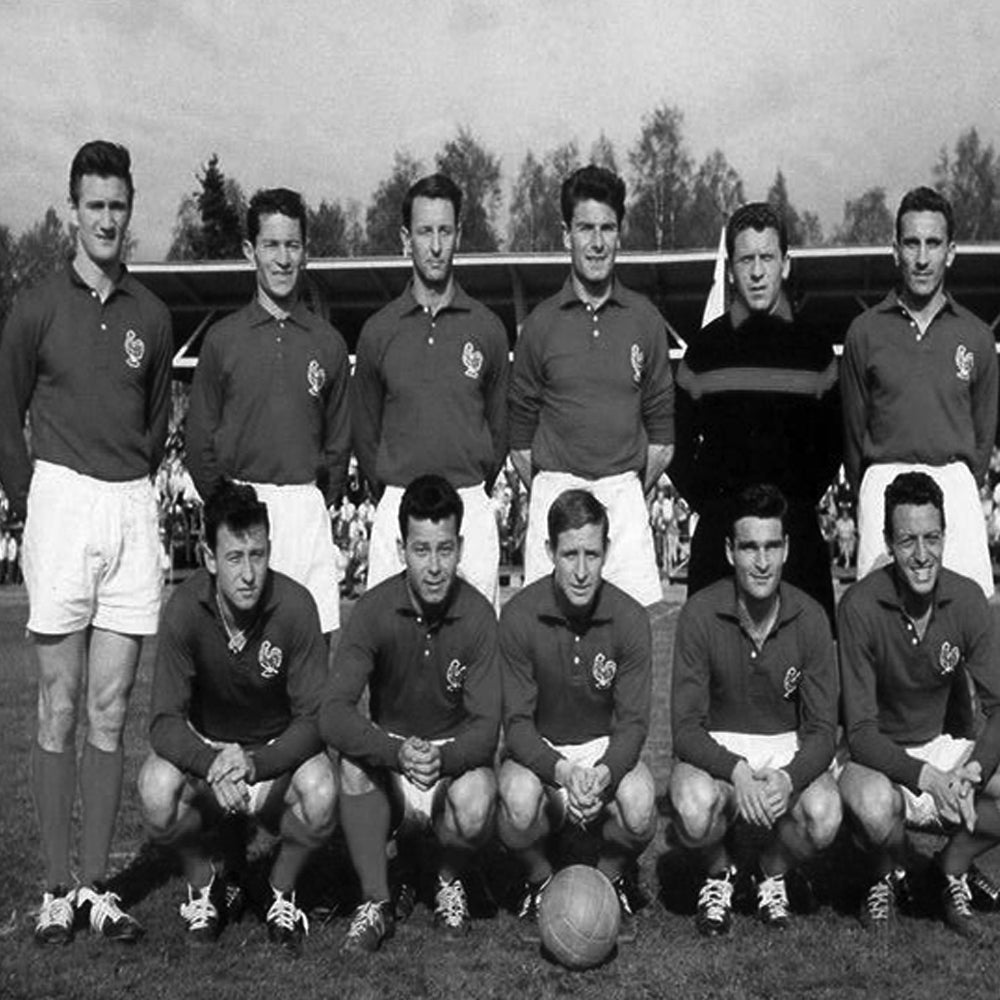 Francia 1950's Maglia Storica Calcio