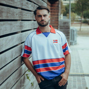 Norvège 1988 Maillot de Football Rétro Extérieur