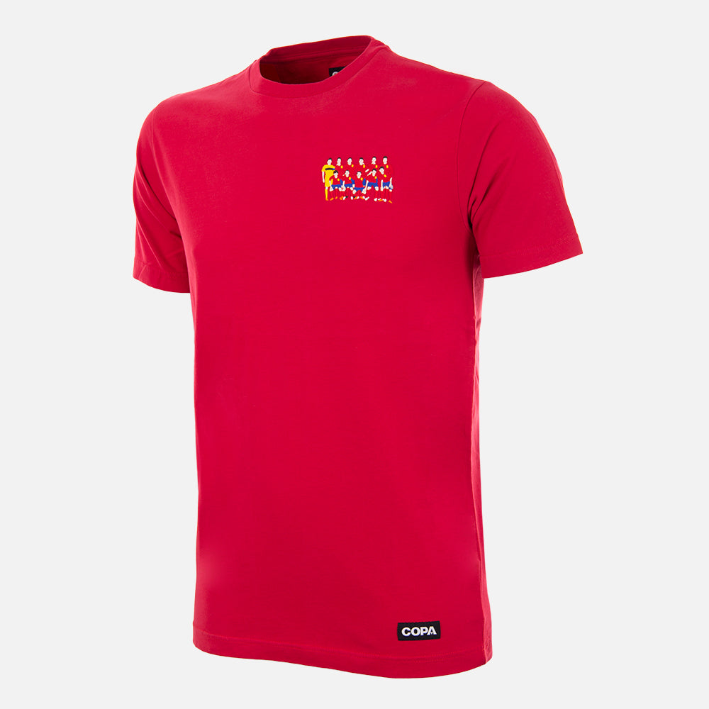 Spanje 2012 European Champions embroidery T-Shirt