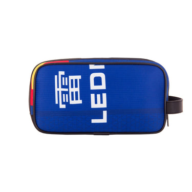 Side view of the bag showing its compact rectangular shape