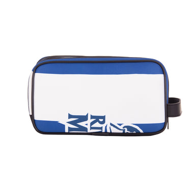 Side view of the bag showing its compact rectangular shape