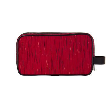 Side view of the bag showing its compact rectangular shape