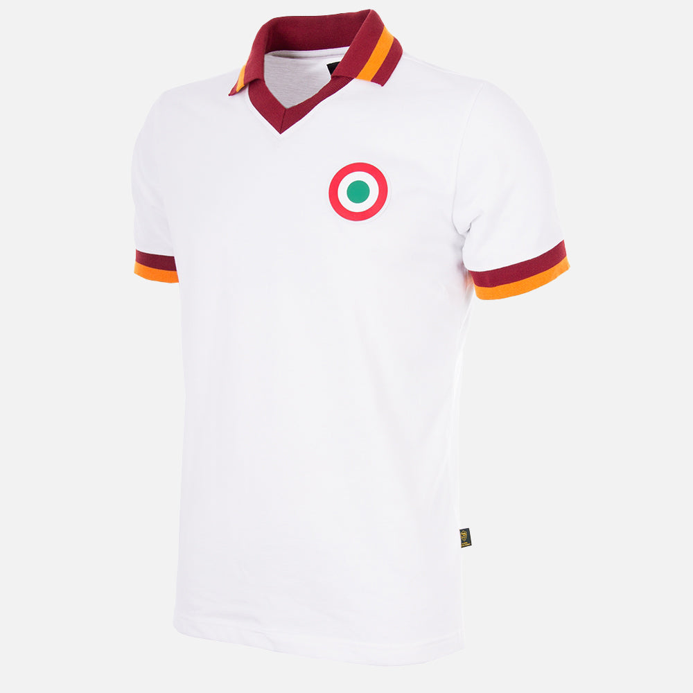 AS Roma 1980 - 81 Away Retro Voetbal Shirt