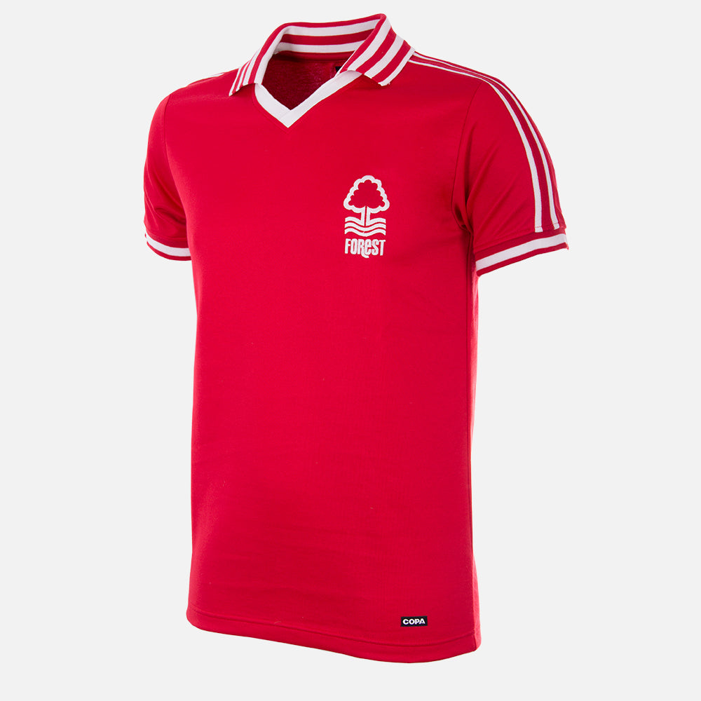 Nottingham Forest 1976 - 77 Retro Football Shirt