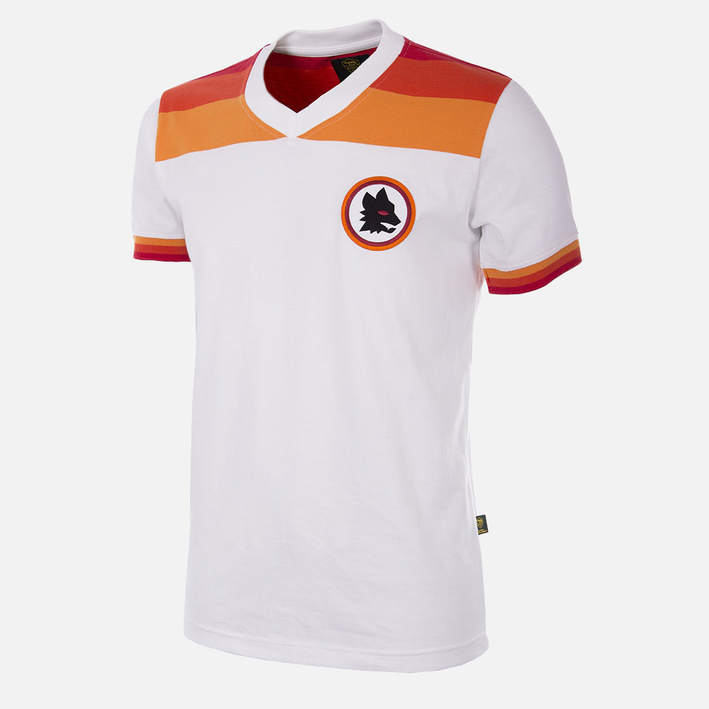 AS Roma 1978 - 79 Away Retro Voetbal Shirt
