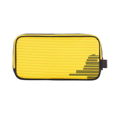 Side view of the bag showing its compact rectangular shape