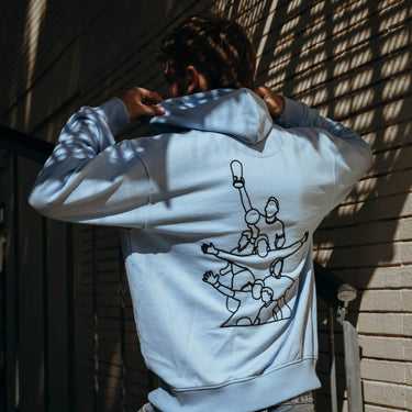 Argentina Legends Geborduurde Hoodie