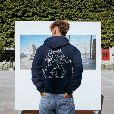 France Legends Geborduurde Hoodie