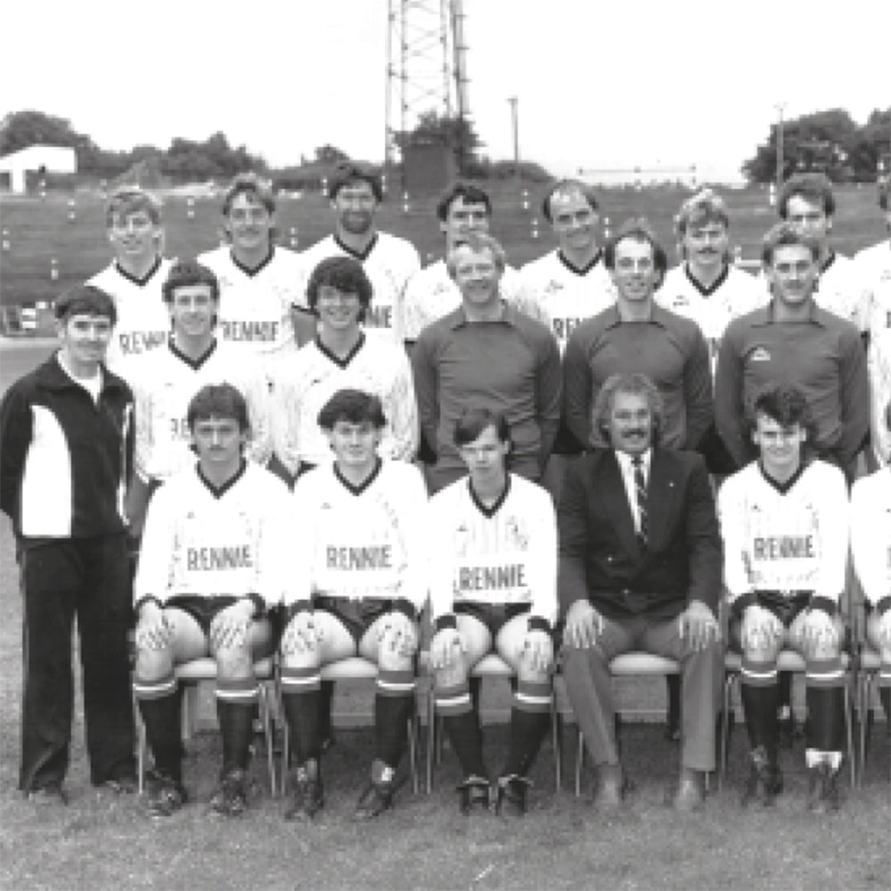 Dunfermline Athletic 1985 - 86 Veste de Foot Rétro