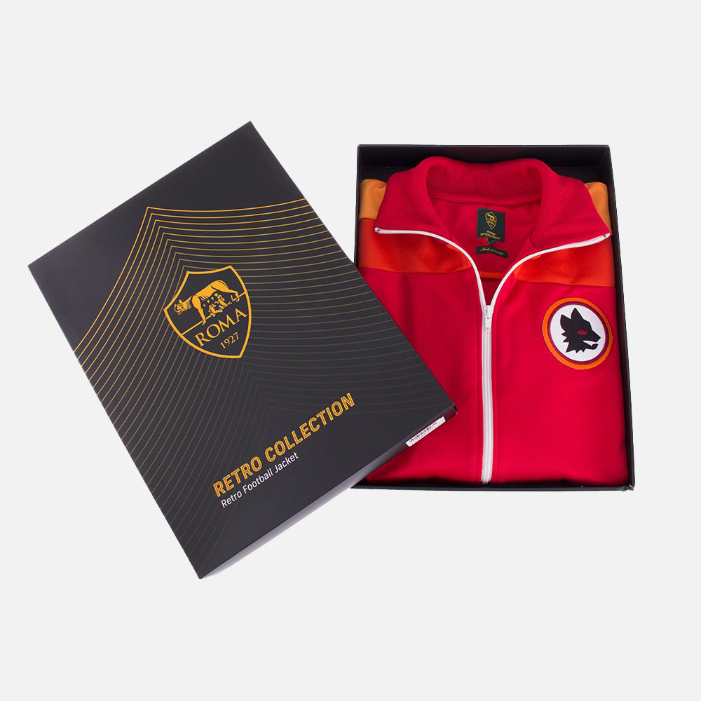 Giacca Retro AS Roma Collection Ufficiale - Ispirata Agli Anni 87-89 - Foto 4