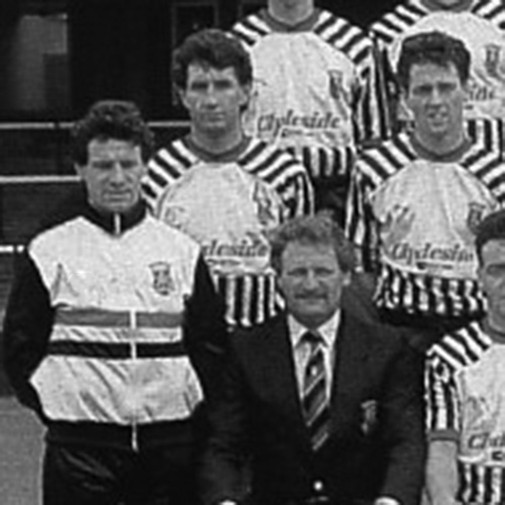 St. Mirren 1988 - 89 Veste de Foot Rétro