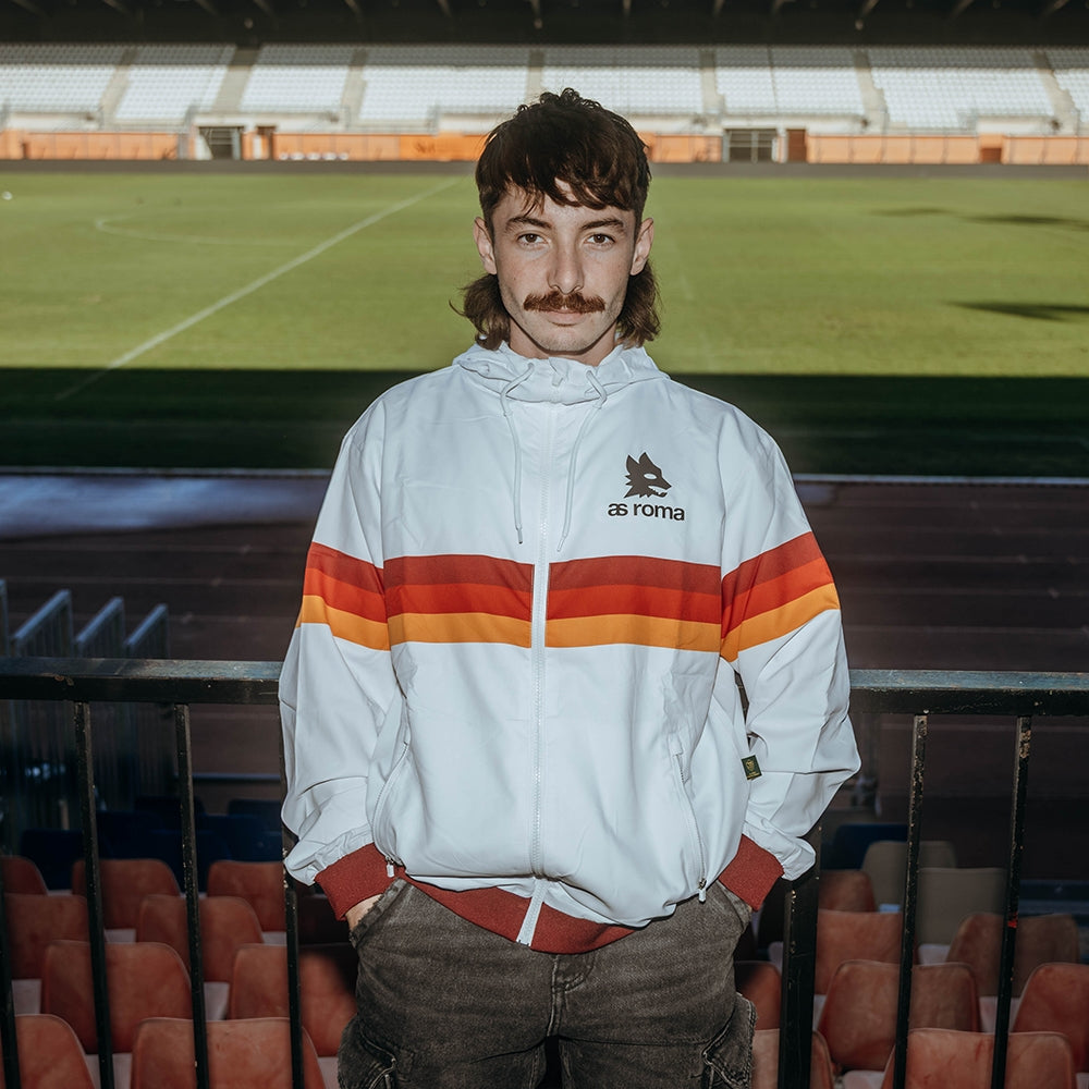 Goder's Roma AS Roma 1980's Retro Football Windrunner | Shop Online – COPA