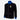 FC Internazionale 1960s retro football jacket front view in black with blue collar and gold star crest
