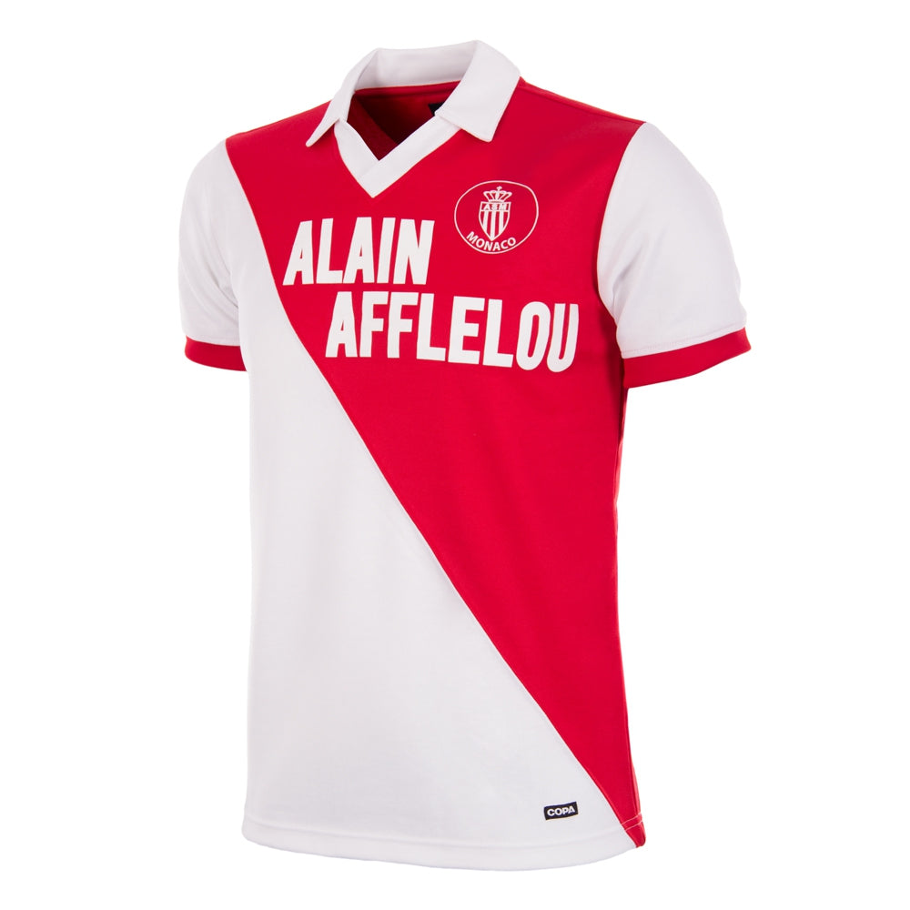 AS Monaco 1987 - 88 Camiseta de Fútbol Retro